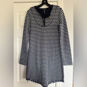Ralph Lauren Striped Navy and White Tunic